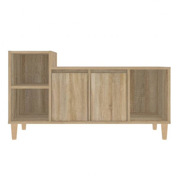 Mueble para TV madera contrachapada roble Sonoma 100x35x55 cm M 5