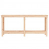 Banco de trabajo de madera maciza de pino 180x50x80 cm 5
