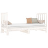 Sofá-cama removível em madeira maciça de pinho branco 2x(90x190) cm 3