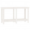 Banco de trabajo de madera maciza de pino blanco 140x50x80 cm 4