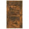 Aparador madera contrachapada color roble ahumado 40x33x70 cm 3
