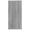 Aparador de madera contrachapada gris Sonoma 40x33x70 cm 5