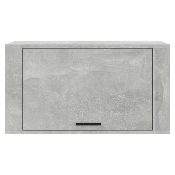 Mueble zapatero pared contrachapada gris hormigón 70x35x38 cm M 5