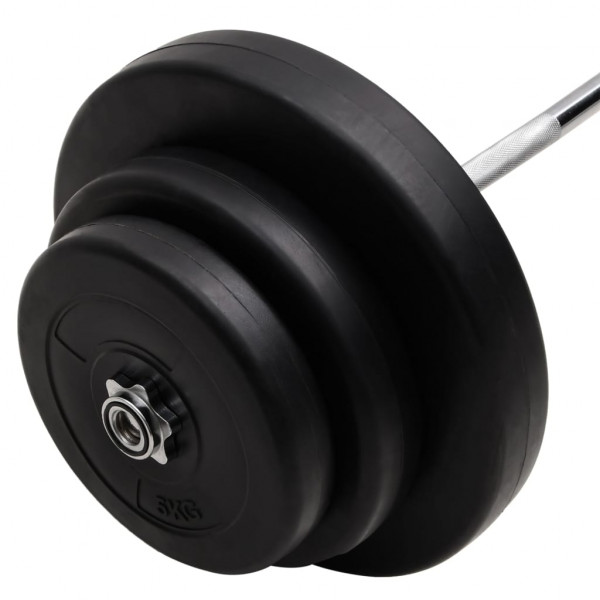 Mancuerna curl con discos 60 kg M 5