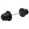 Barra com discos 90 kg 1