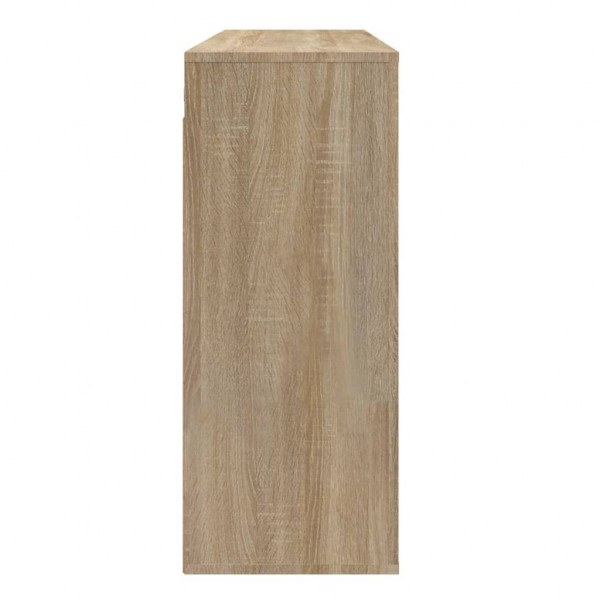 Armario de pared madera contrachapada roble sonoma 80x33x80 cm M 5