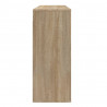 Armario de pared madera contrachapada roble sonoma 80x33x80 cm 5