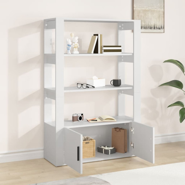 Aparador 80x30x119.5 cm derivados de madeira branco M 3