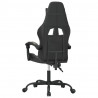 Silla gaming cuero sintético negro y camuflaje 5