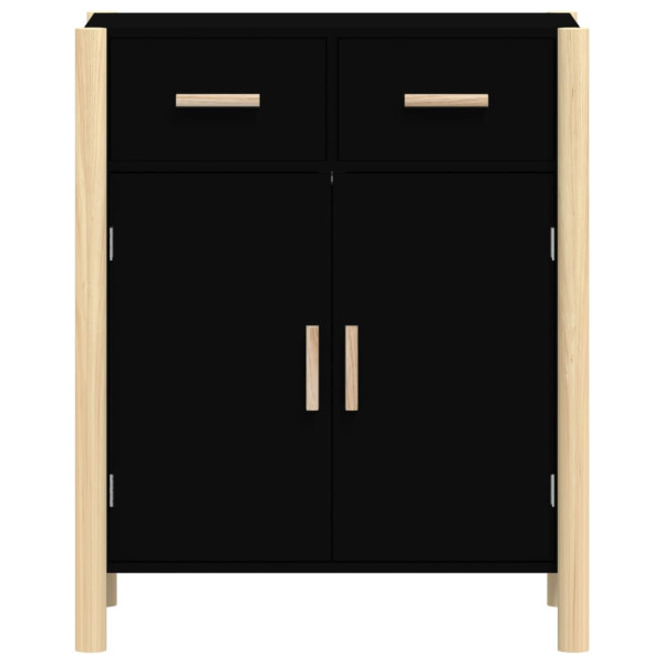 Aparador 62x38x75 cm derivados de madeira preto M 5