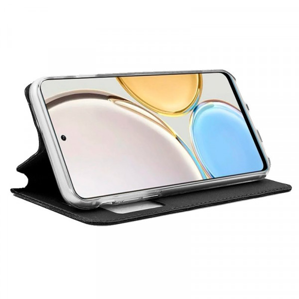 Funda COOL Flip Cover para Huawei Honor Magic 4 Lite Liso Negro M 2