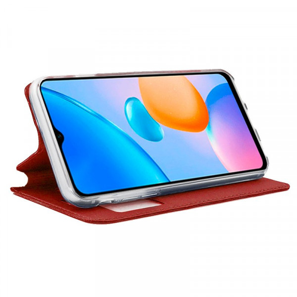 Fundação COOL Capa de Flip para Xiaomi Redmy 10 5G Lise vermelho M 2