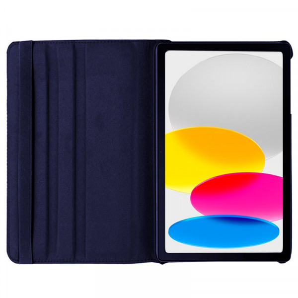 Funda COOL para iPad (2022) 10.9 Pulg (10 Gen.) Giratoria Polipiel Azul M 7