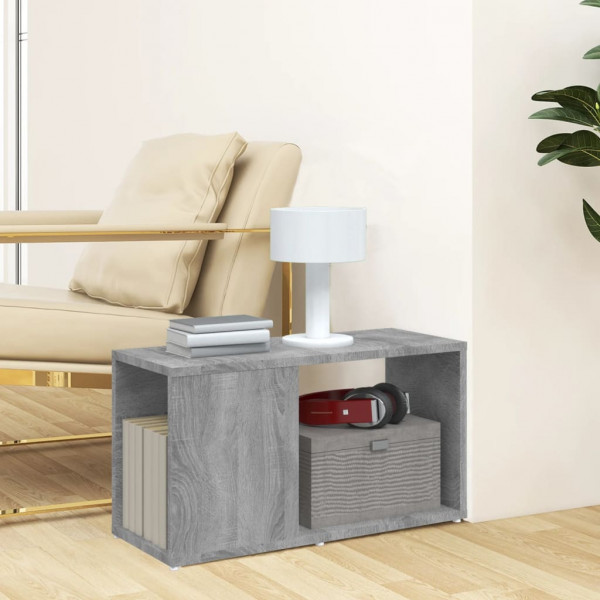 Mueble de TV madera contrachapada gris Sonoma 60x24x32 cm M 3