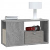 Mueble de TV madera contrachapada gris Sonoma 60x24x32 cm 4