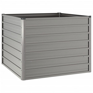 Arriate oxidado de acero corten 100x100x77 cm H