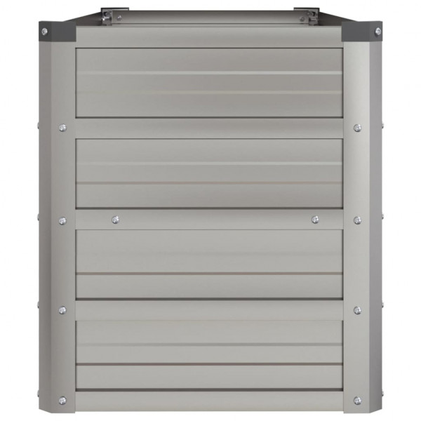 Canteiro de jardim 100x40x45 cm aço corten cor enferrujado M 5