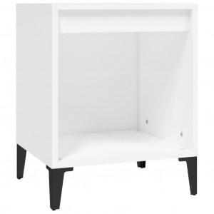 Mesa de cabeceira 40x35x50 cm branco H