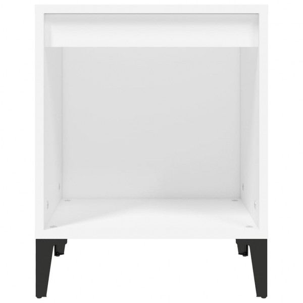 Mesa de cabeceira 40x35x50 cm branco M 5
