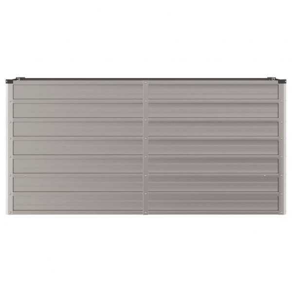 Arriate oxidado de acero corten 160x40x77 cm M 4