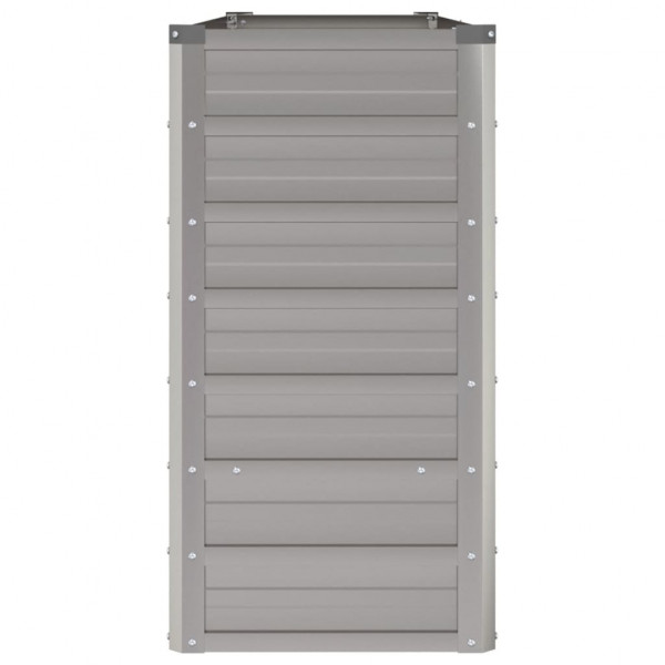 Canteiro de jardim 160x40x77 cm aço corten cor enferrujado M 5