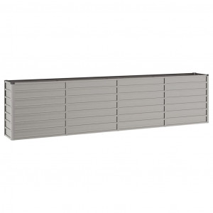 Arriate oxidado de acero corten 320x40x45 cm H