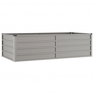 Arriate oxidado de acero corten 160x80x45 cm H