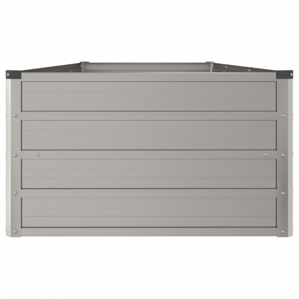 Arriate oxidado de acero corten 240x80x45 cm M 5