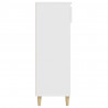 Mueble zapatero madera contrachapada blanco 40x36x105 cm 5