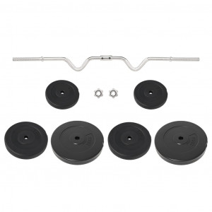 Mancuerna curl con discos 60 kg H