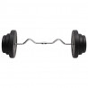 Barra curl com discos 60 kg 3
