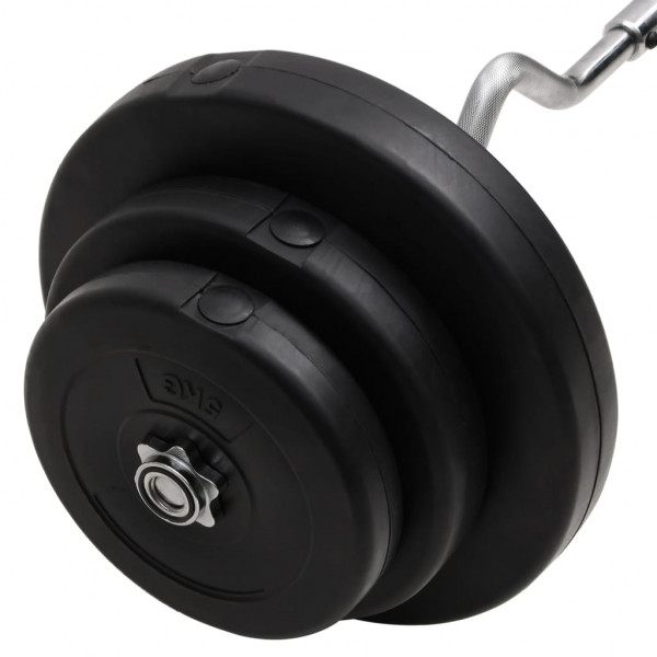 Mancuerna curl con discos 60 kg M 5