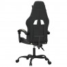 Silla gaming giratoria cuero sintético negro y camuflaje 5