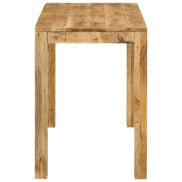 Mesa de comedor madera maciza de mango 110x55x76 cm M 3