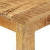 Mesa de comedor madera maciza de mango 110x55x76 cm 5
