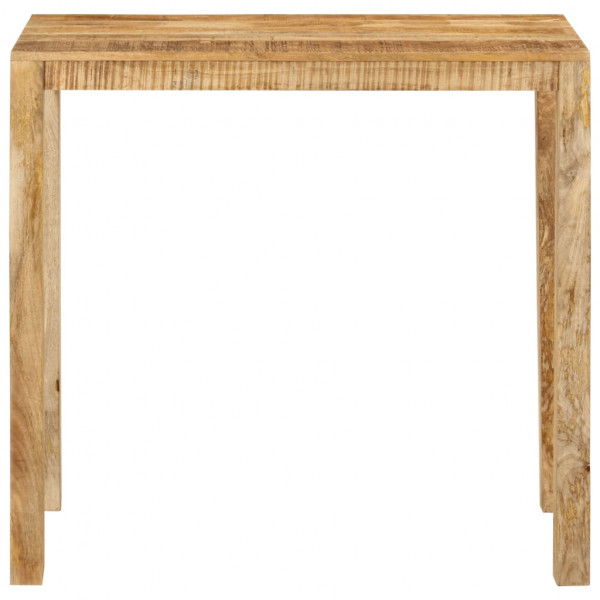 Mesa alta de bar madera maciza de mango 112x55x108 cm M 2
