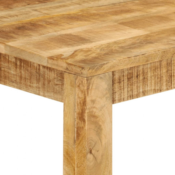 Mesa alta de bar madera maciza de mango 112x55x108 cm M 5