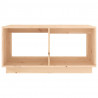 Mesa de centro de madera maciza de pino 80x50x40 cm 5