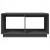 Mesa de centro madera maciza de pino gris 80x50x40 cm 5
