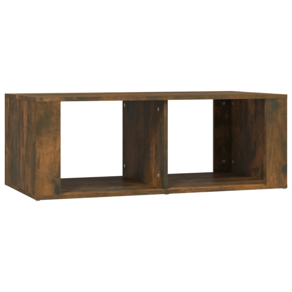Mesa de centro madera contrachapada roble ahumado 100x50x36 cm M 2