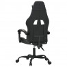 Silla gaming cuero sintético negro y camuflaje 5