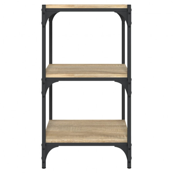 Estante 40x33x70.5 cm derivados de madeira/aço carvalho sonoma M 5