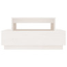 Mesa de centro madera maciza de pino blanco 80x55x40.5 cm 5
