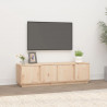 Mueble de TV de madera maciza de pino 140x40x40 cm 1