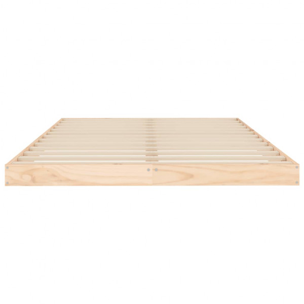 Estructura de cama madera maciza de pino 120x200 cm M 5