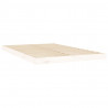 Estructura de cama madera maciza de pino blanco 120x200 cm 4