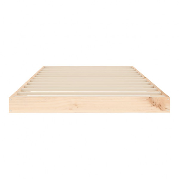 Estrutura de cama de solteiro 90x190 cm pinho maciço M 5