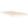 Estrutura de cama de solteiro 90x190 cm pinho maciço branco 4