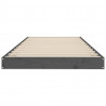 Estructura de cama madera maciza pino gris 75x190 cm 5