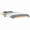 Estructura de cama madera maciza de pino 100x200 cm 3